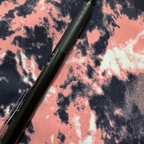 Sweaty Betty Leggings Womens Sz Small Pink Navy Power Size Two Pockets 7/8 High - Picture 9 of 11